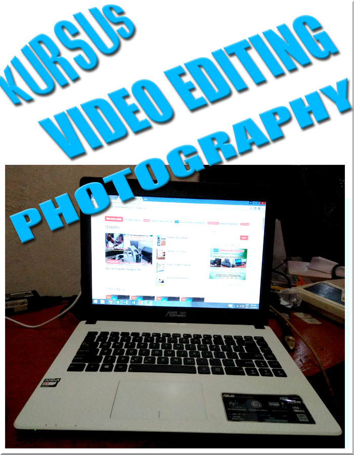 Kursus Video Editing dan Photography Privat 8 Kali Pertemuan